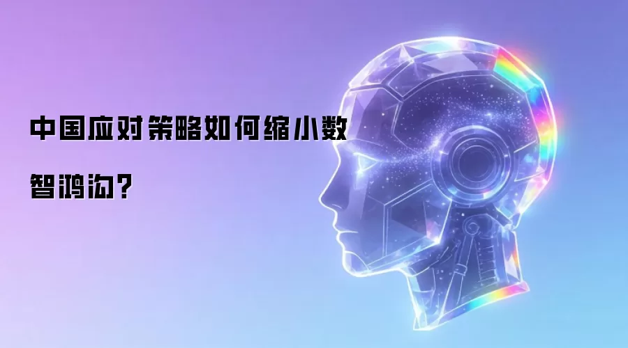 中国应对策略如何缩小数智鸿沟？