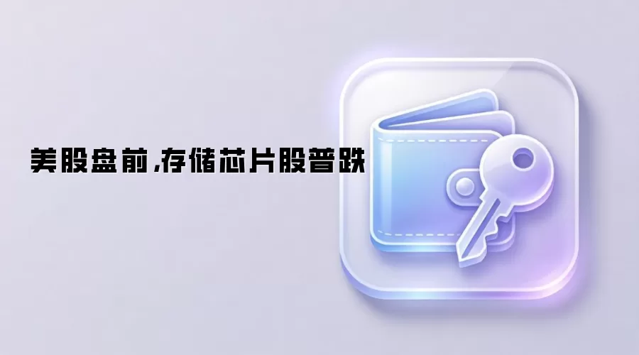 存储芯片股盘前交易普遍下跌
