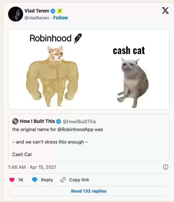 Robinhood链第一个爆款竟是Meme猫：CashCat