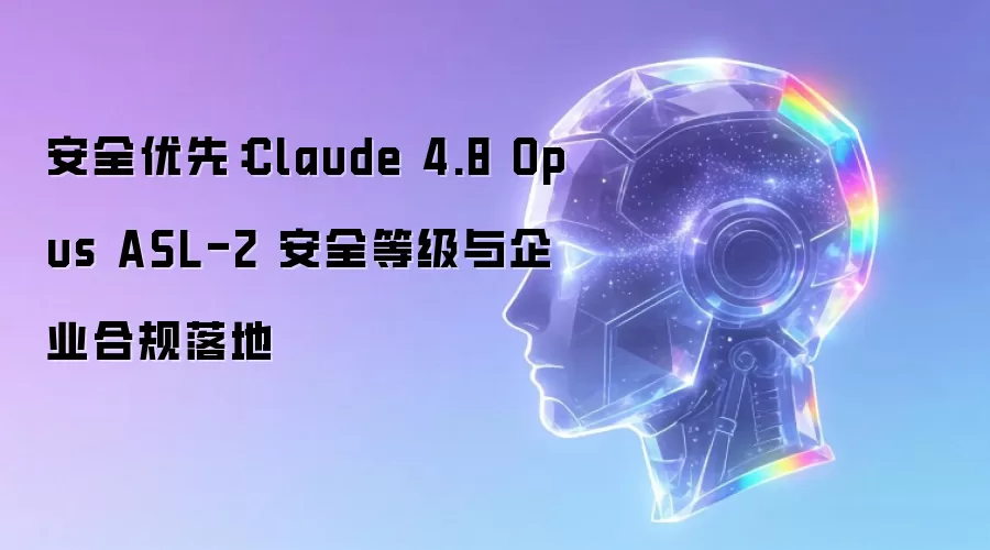 安全优先：Claude 4.8 Opus ASL-2 安全等级与企业合规落地