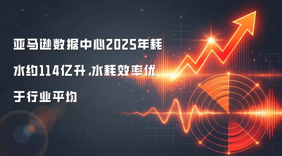 亚马逊数据中心2025年耗水约114亿升，水耗效率优于行业平均