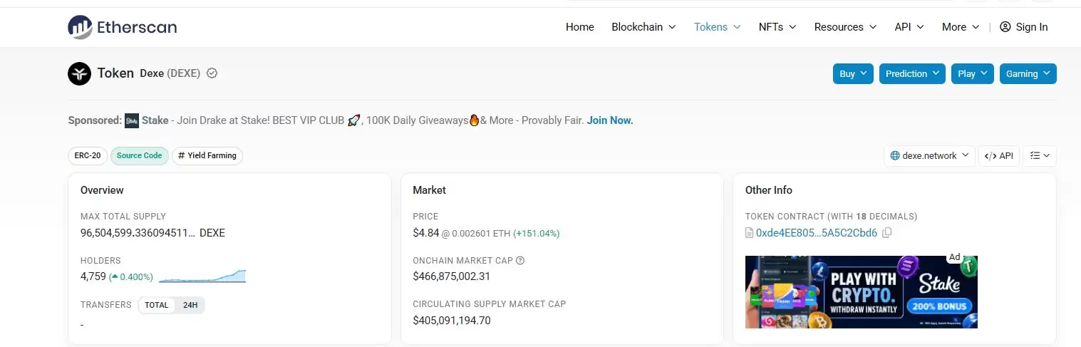 DEXE价格预测:DEXE代币价格飙升159%,还会继续上涨吗？