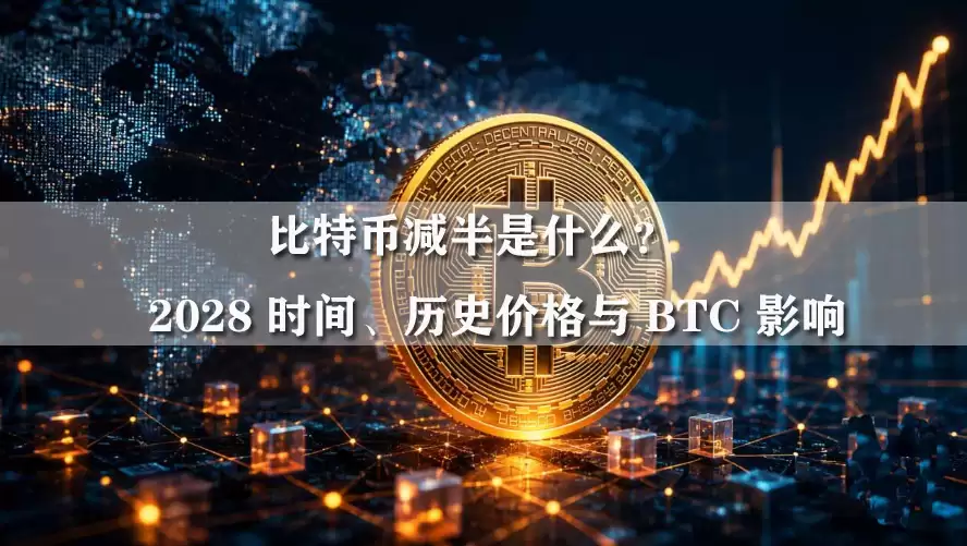 比特币减半是什么？2028 时间、历史价格与 BTC 影响