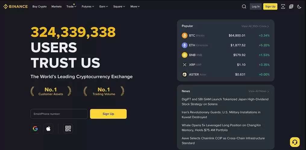 2. Binance