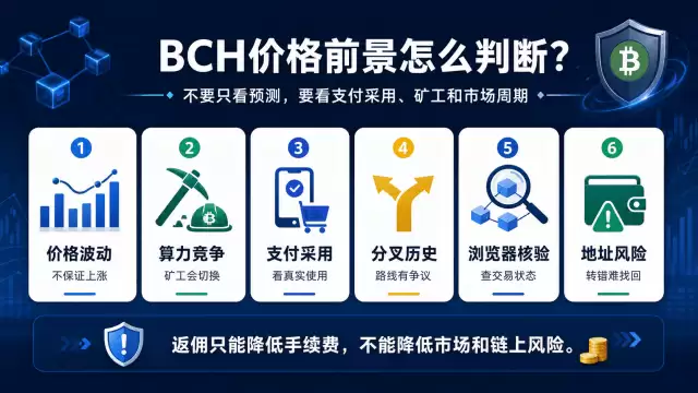 BCH价格前景：看支付采用、矿工、周期和流动性
