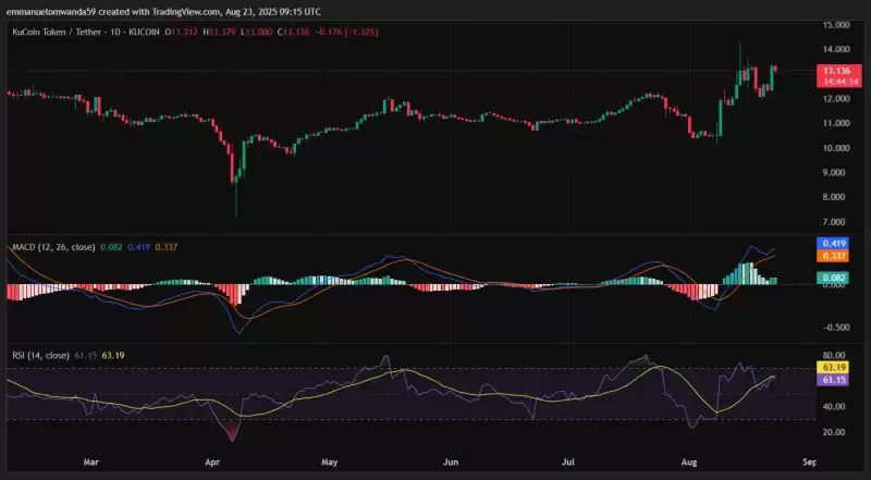 KCS/USD 1日图表
