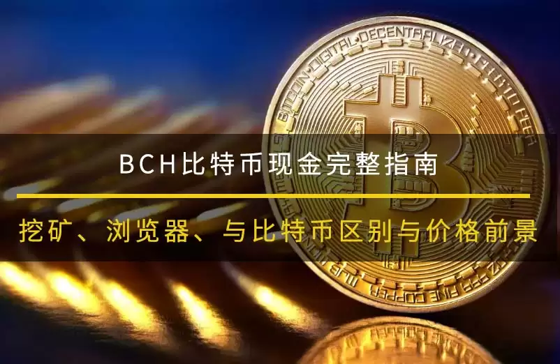 BCH比特币现金完整指南：挖矿、浏览器、与比特币区别与价格前景