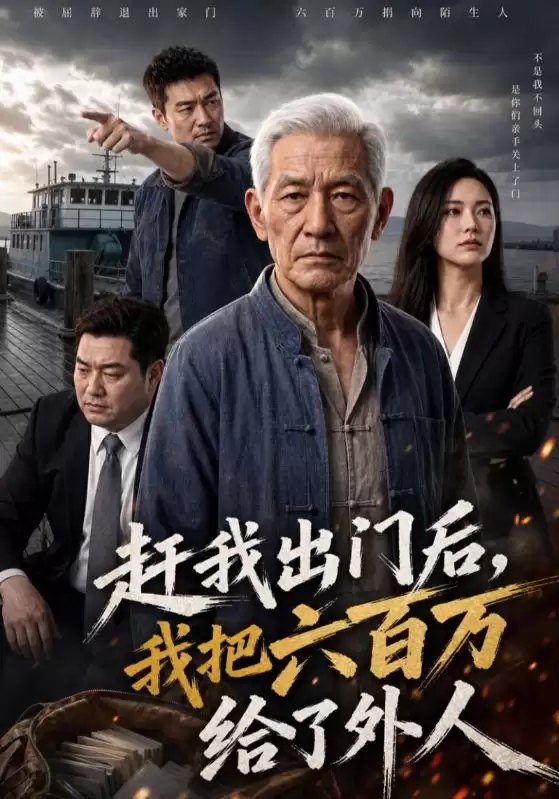 短剧《赶我出门后，我把六百万给了外人》剧情介绍