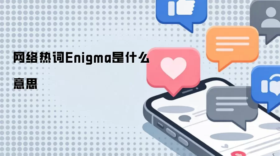 网络热词Enigma是什么意思