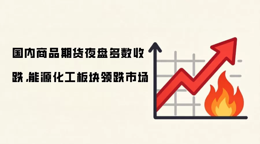 国内商品期货夜盘多数收跌，能源化工板块领跌市场