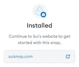 如何将Sui添加Sui MetaMaskwallet?