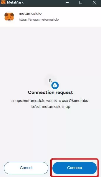 如何将Sui添加Sui MetaMaskwallet?