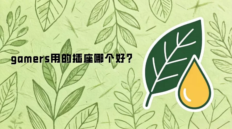 gamers用的插座哪个好?