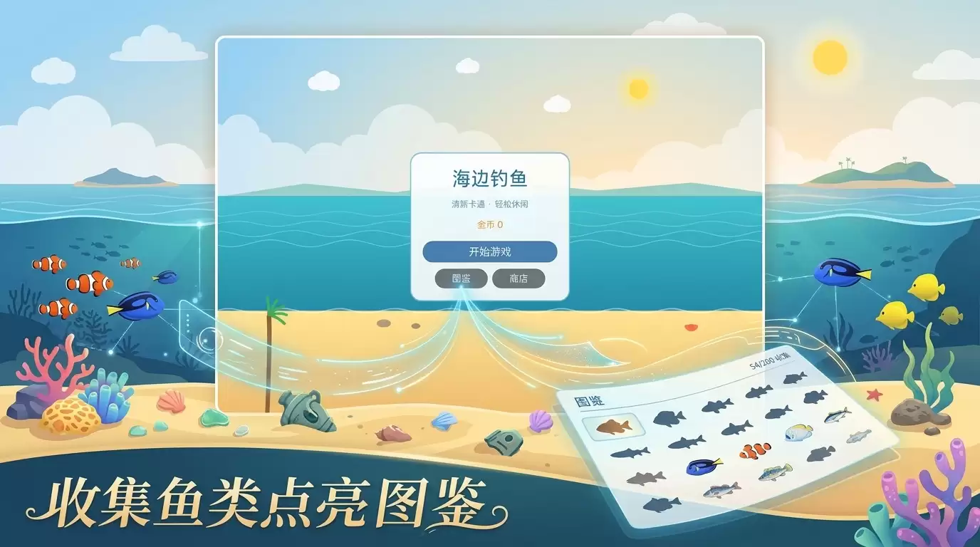 海边钓鱼什么时候出 公测上线时间预告