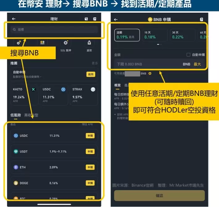 币安HODLer空投是什么?如何领取空投?币安HODLer空投详细教程
