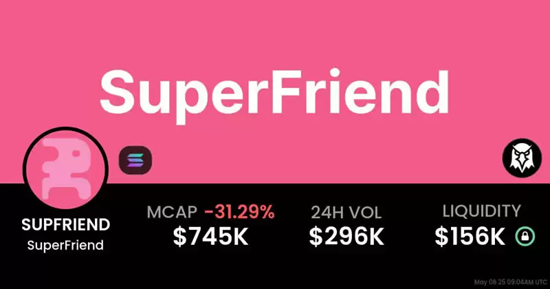 什么是SuperFriend (SUPFRIEND)币?Solana上的AI迷因币指南