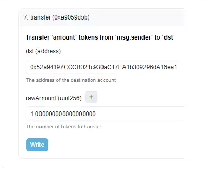 Etherscan 转账