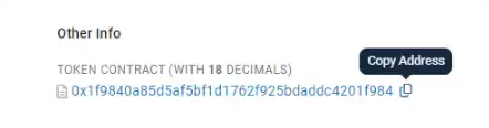 Etherscan 代币合约