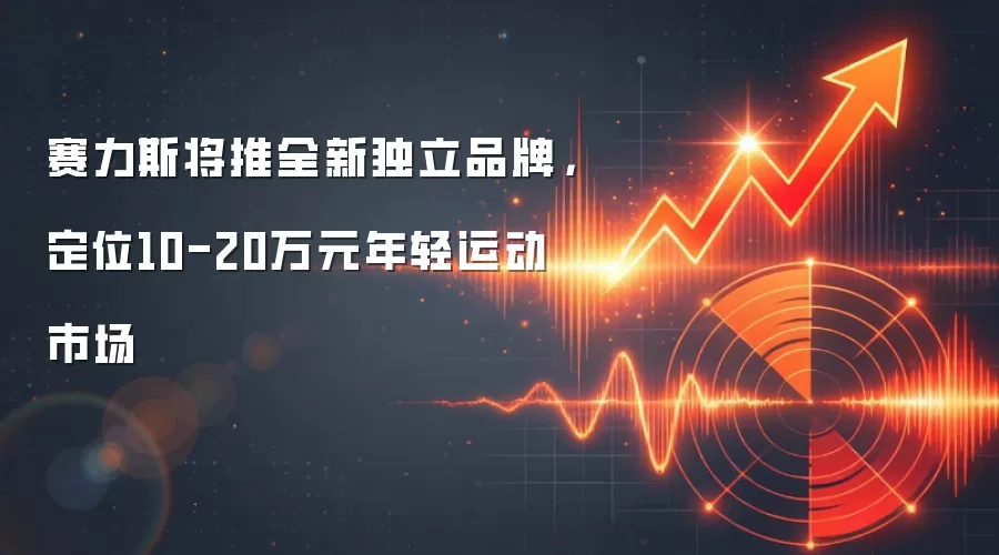 赛力斯将推全新独立品牌，定位10-20万元年轻运动市场