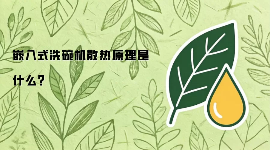 嵌入式洗碗机散热原理是什么？