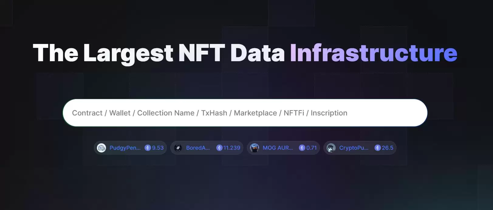 盘点十大顶级的NFT数据平台