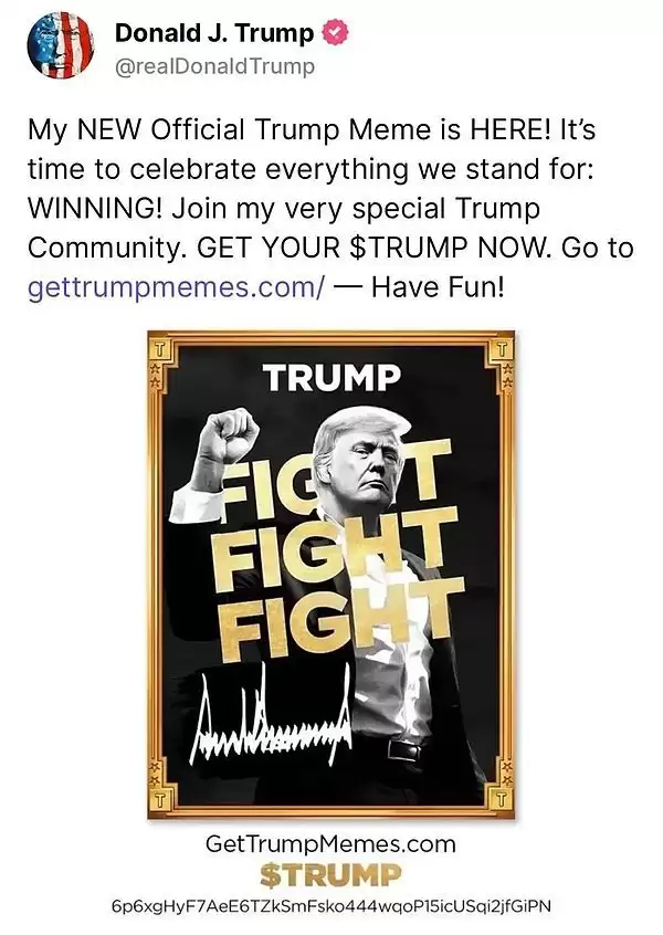 总统币未来前景如何?TRUMP币未来能涨多少?