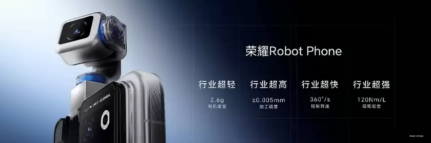 全球首款机器人手机荣耀Robot Phone发布