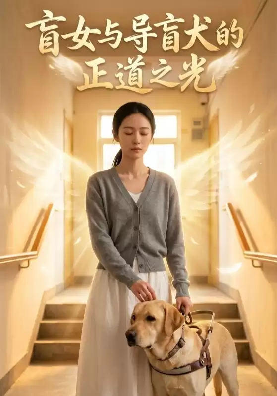 短剧《盲女与导盲犬的正道之光》剧情介绍