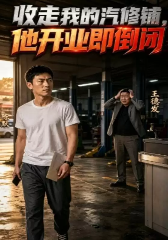 短剧《收走我的汽修铺，他开业即倒闭》剧情介绍