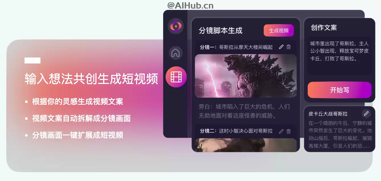星火绘镜：讯飞推出的一站式AI短视频创作工具