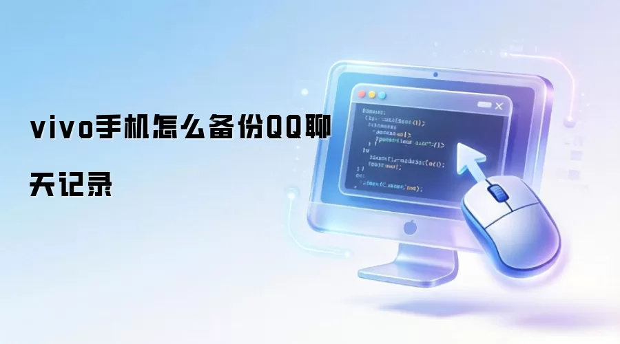 vivo手机怎么备份QQ聊天记录