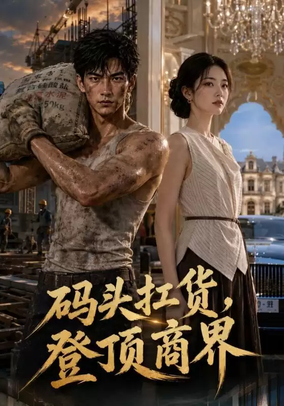 短剧《码头扛货，登顶商界》剧情介绍