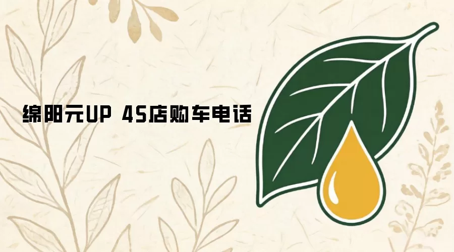 绵阳元UP 4S店购车电话