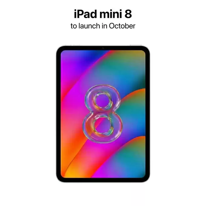 iPad mini 8最快10月发布：首次OLED屏+A20 Pro芯片，防水能力成新亮点