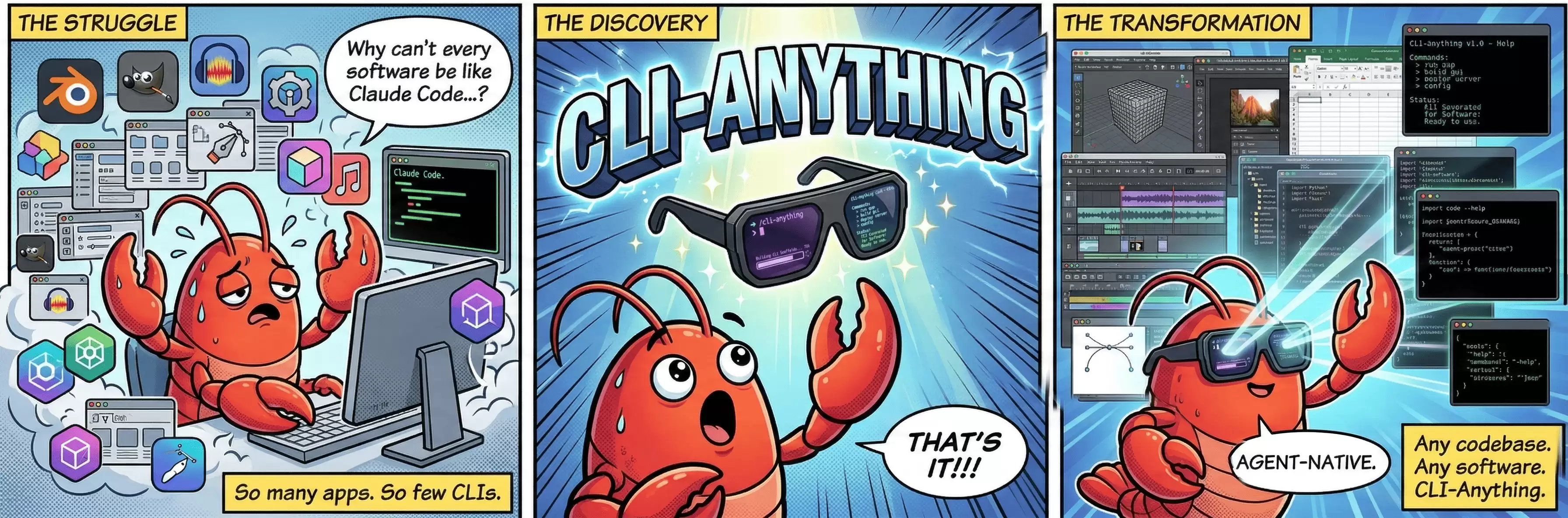 CLI-Anything使用场景