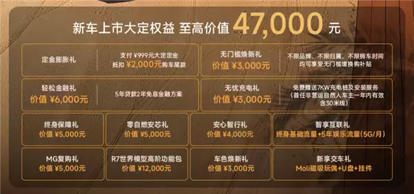 800V上车最远续航845km 上汽名爵MG 07上市：限时10.59万起