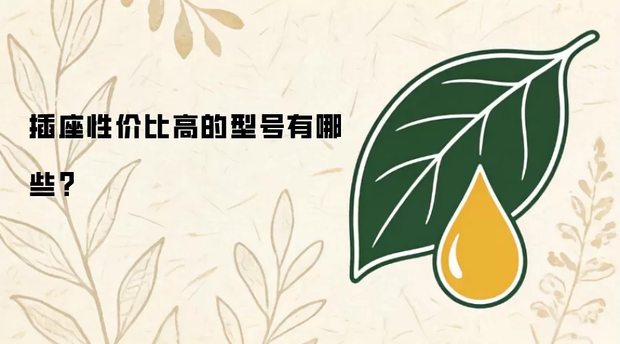 插座性价比高的型号有哪些？