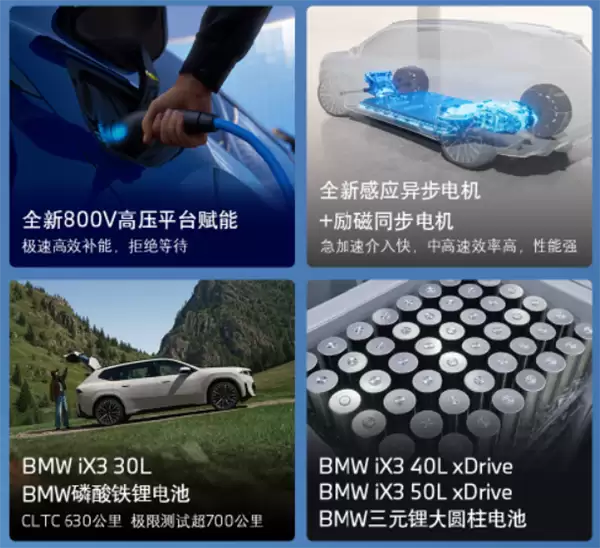 26.69万起 新世代宝马iX3开卖：满电极限能跑超1000km