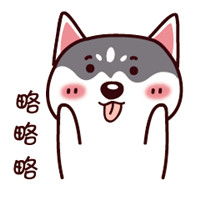 哈士奇卡通头像